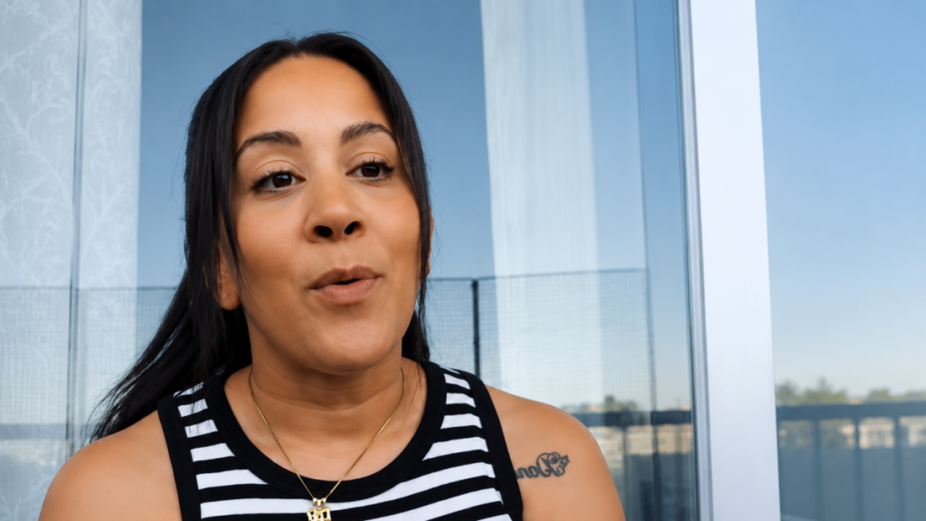 Después de 33 años, Sara se reencontró en Santo Domingo con su madre y familiares