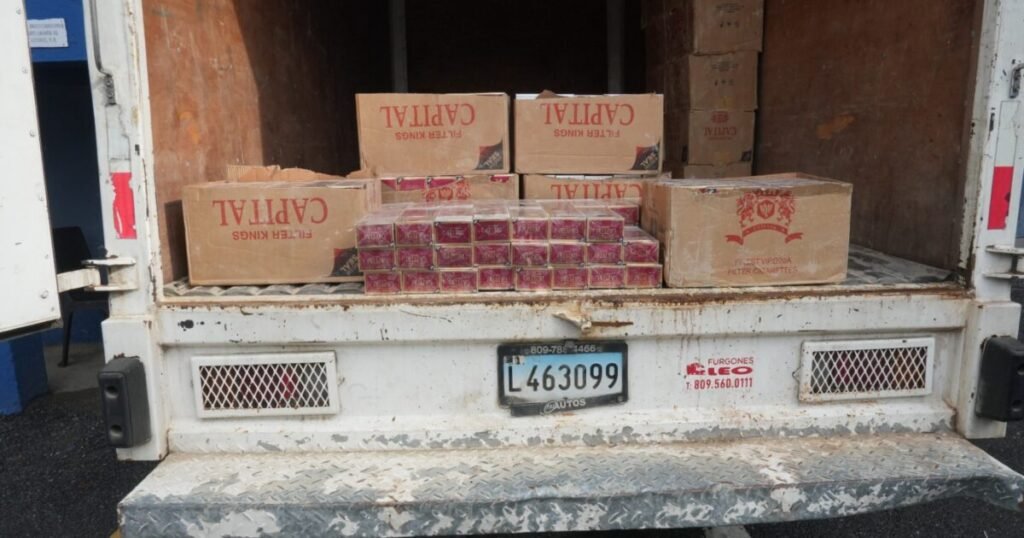 Incautan 100 mil cigarrillos en SDO y el caso vuelve a resaltar la magnitud del contrabando