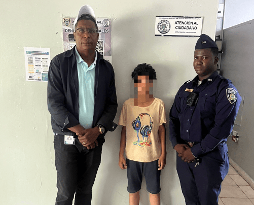 Encuentran a menor desaparecido en el DN y lo colocan bajo resguardo oficial