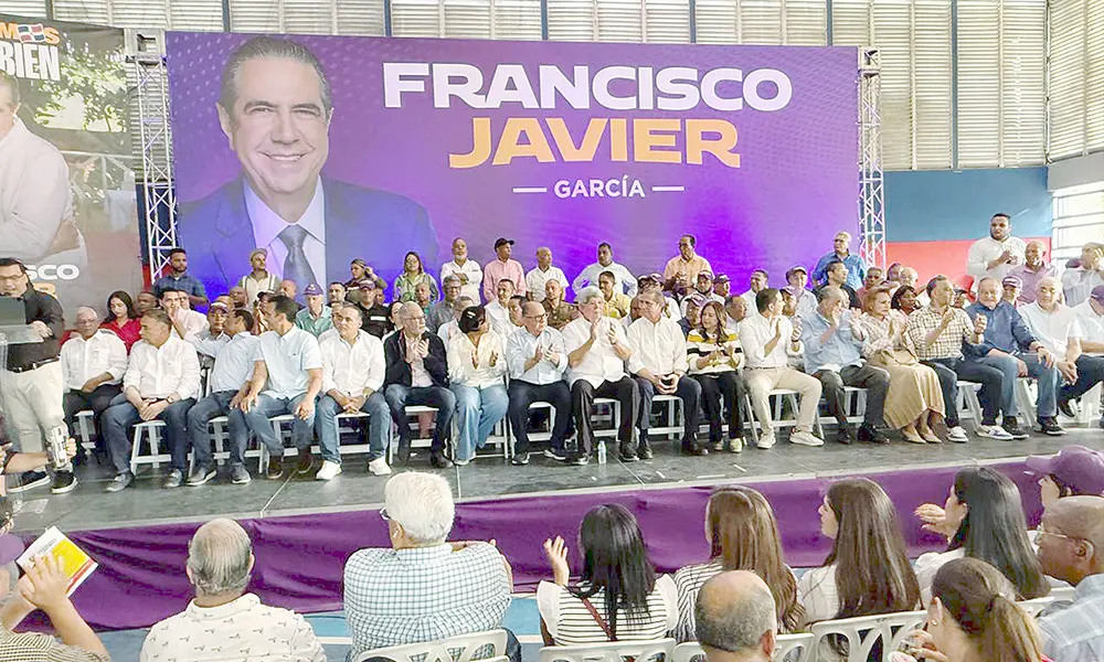 Francisco Javier moviliza al PLD en Santiago y promete llegar a todos los rincones del país