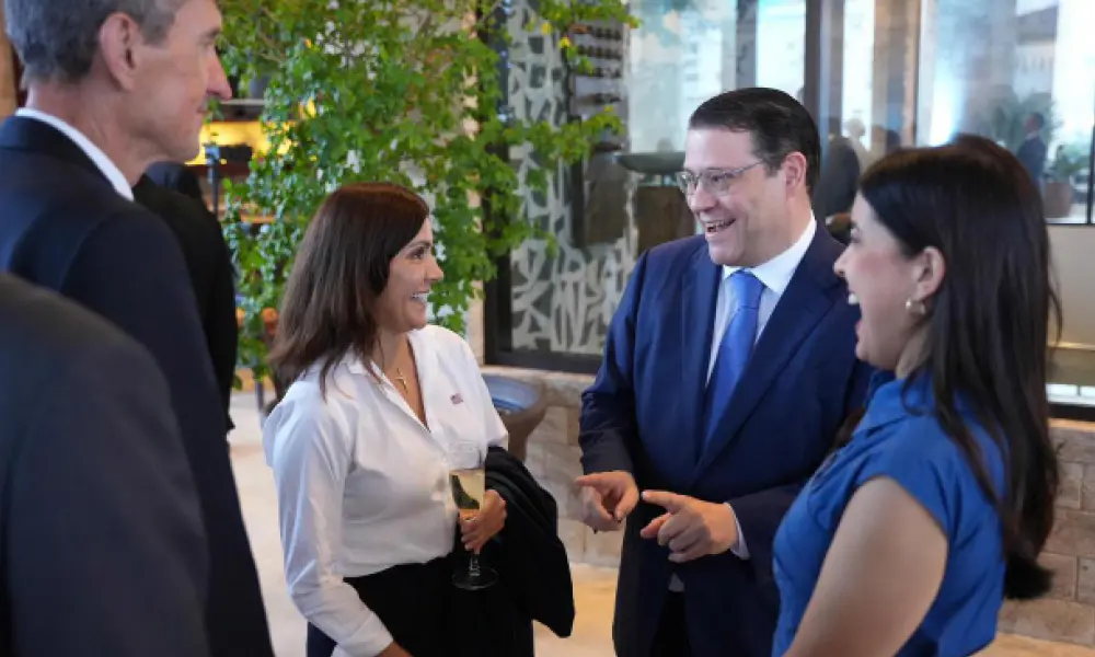 Sanz Lovatón expone ante el cuerpo diplomático la oferta de inversión y comercio de República Dominicana