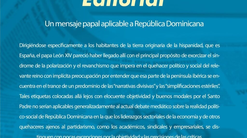 Editorial reconoce que las críticas al poder parten de datos y plantea la exigencia de rendición de cuentas