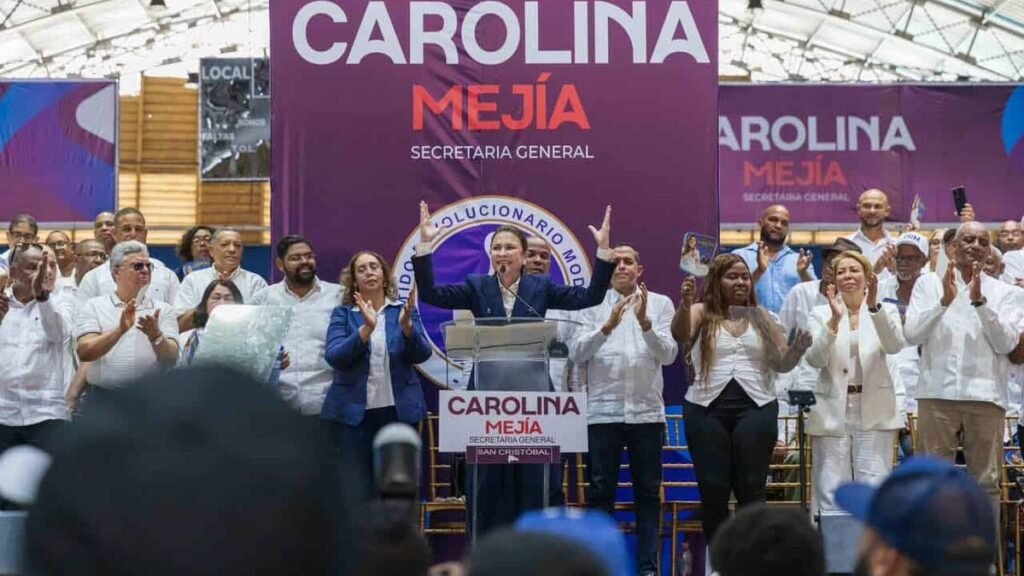Carolina Mejía dice que una victoria del PRM debe favorecer a quienes acompañen su proyecto