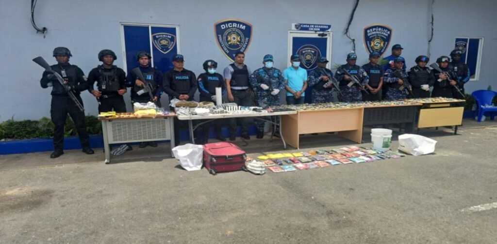Operativo en Bonao deja al descubierto un punto de microtráfico ligado a “Biciclón”