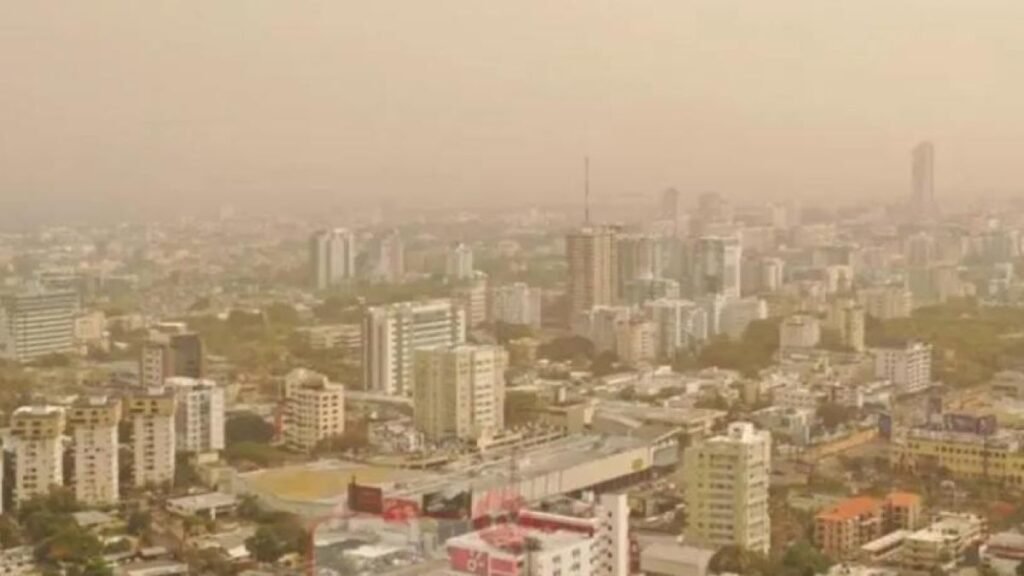 El polvo del Sahara cumple seis días y eleva la sensación térmica en República Dominicana