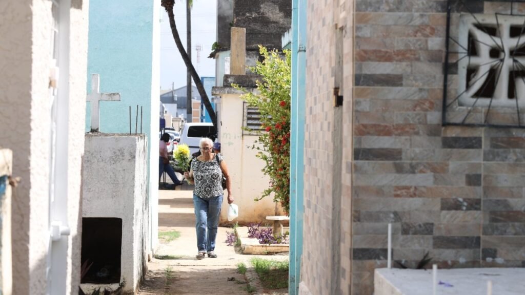Madres en los cementerios: familias de Santo Domingo convierten el día en memoria y reclamo de cuidado