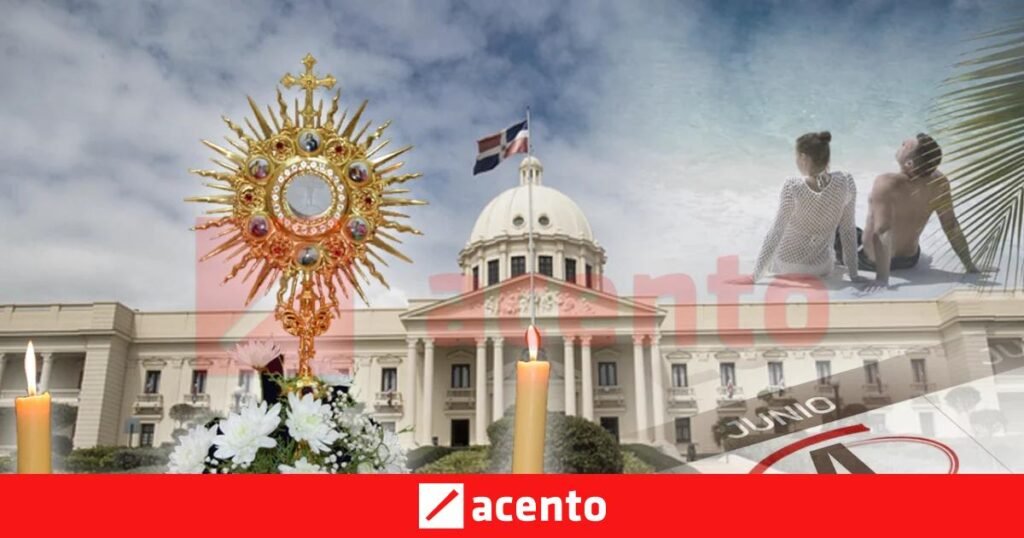 Corpus Christi vuelve a poner en relieve el peso institucional de la Iglesia en el Estado dominicano