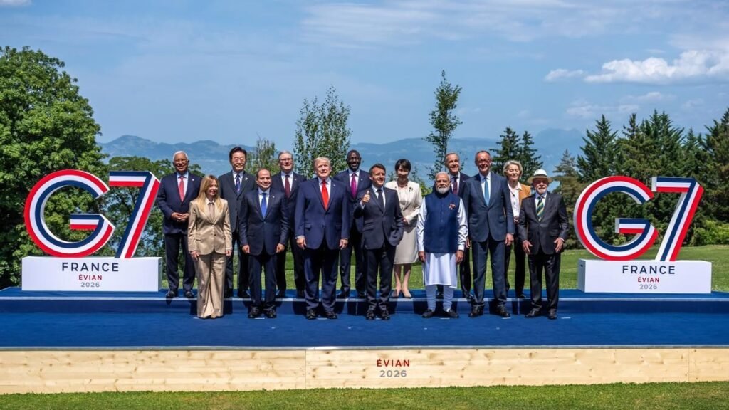 El G7 se despide de Évian sin una declaración común y con nueve textos sobre Ucrania, Rusia y Ormuz