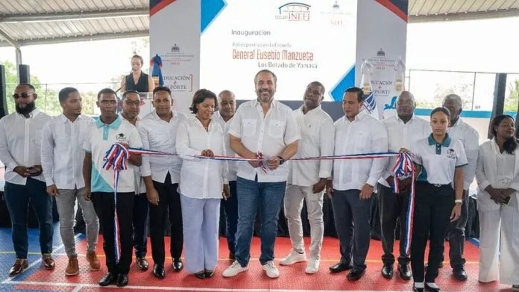 INEFI estrena obras en Monte Plata y reaviva el debate sobre la deuda histórica con el deporte escolar