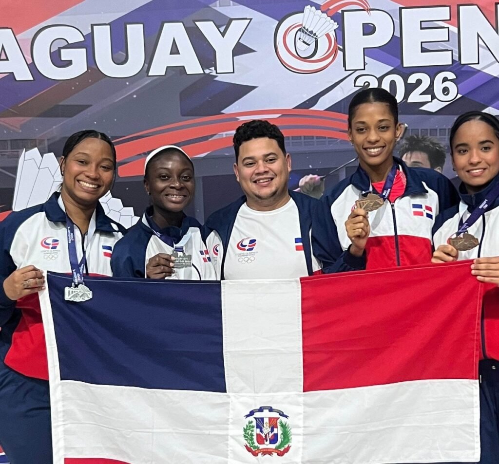 RD suma plata y bronce en el Paraguay Open y vuelve la atención sobre el apoyo al bádminton