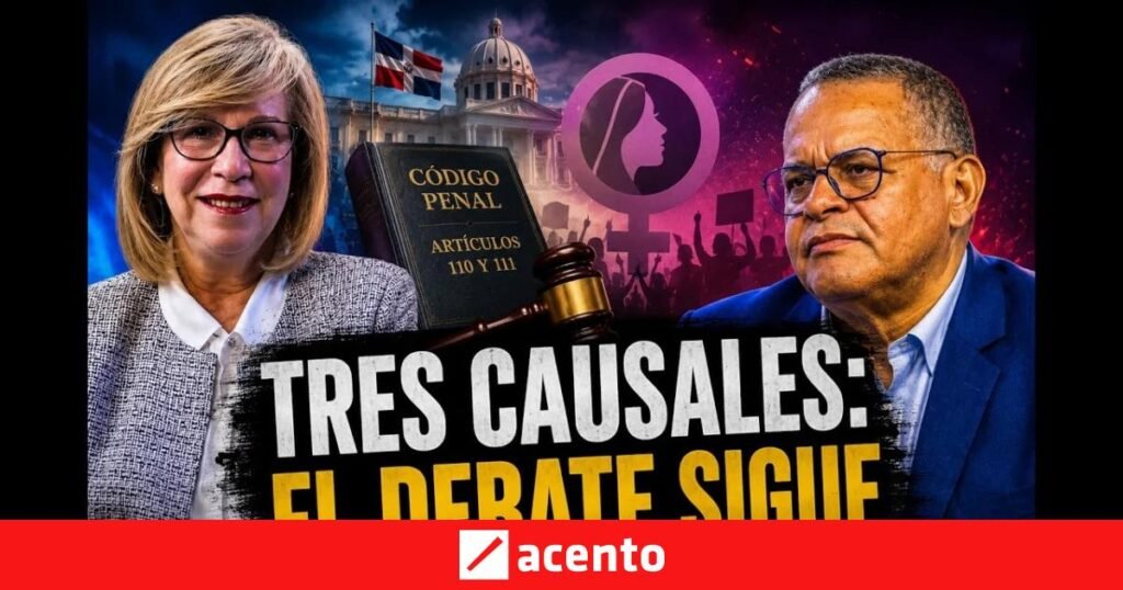 Las tres causales vuelven a medir al PRM: Mary Fernández afirma que ya no hay excusa legal