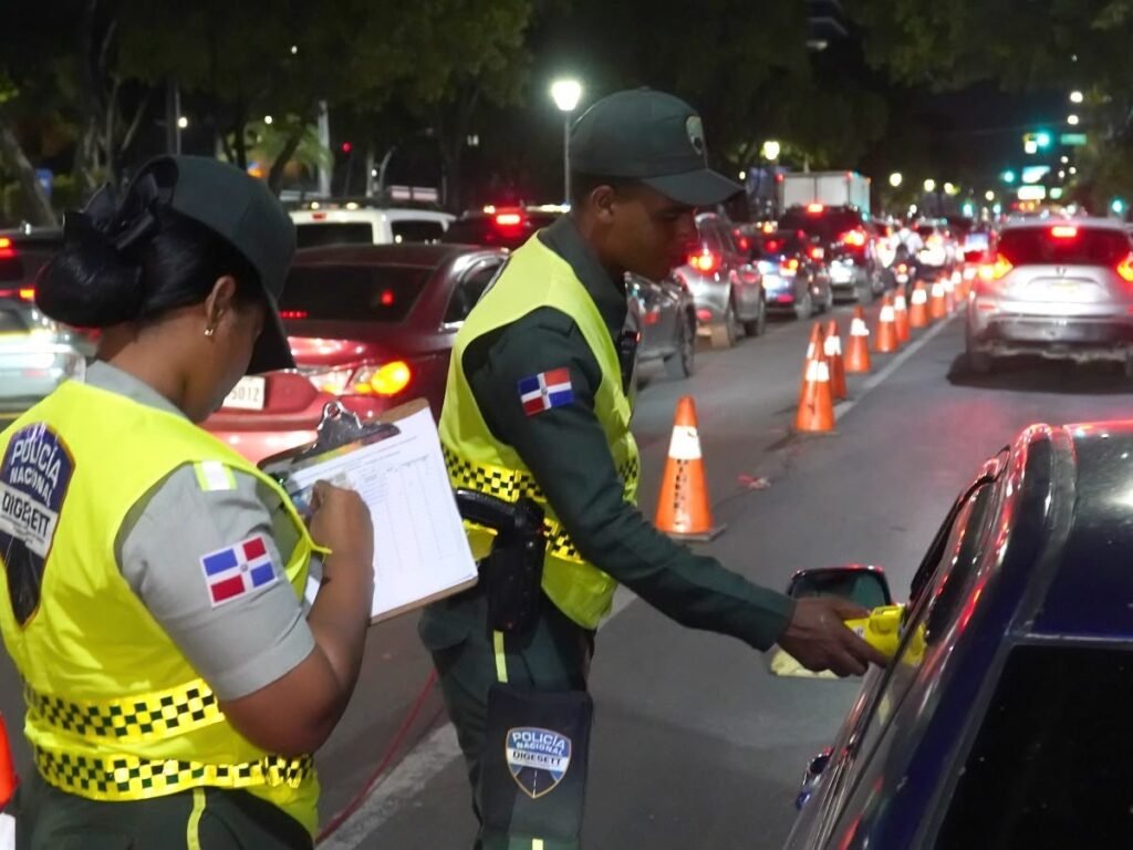 Digesett detecta 57 conductores alcoholizados y refuerza la presión sobre la seguridad vial