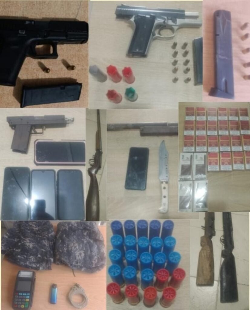 Barahona: operativo deja armas, cápsulas y varios detenidos en Vicente Noble