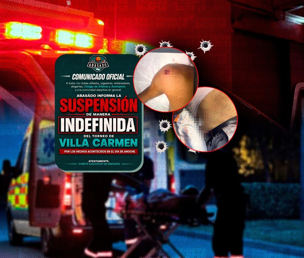 Dos heridos por un tiroteo en Villa Carmen fuerzan la suspensión indefinida del torneo