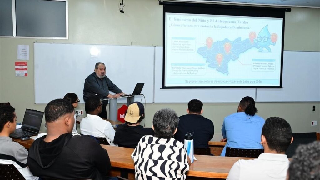 Advertencia desde INTEC expone fragilidad hídrica del país ante El Niño