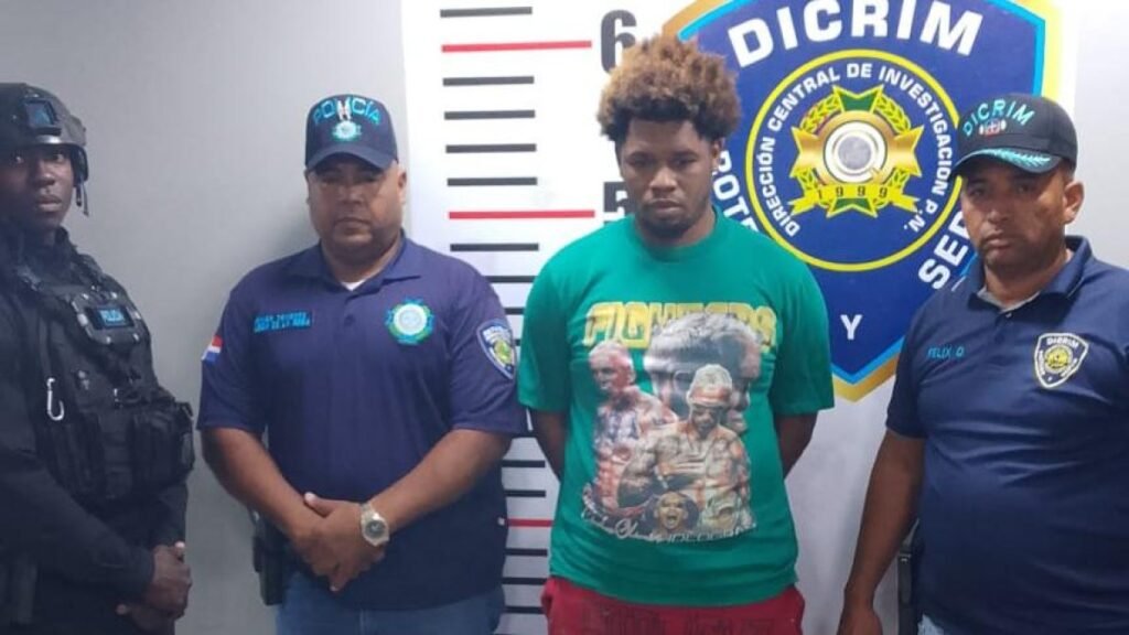Detienen en La Caleta a Jean Carlos Encarnación, acusado de violar y embarazar a dos hermanas menores