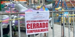 Caída de tres menores en una atracción de Hato Mayor termina con tres operadores detenidos y el parque cerrado