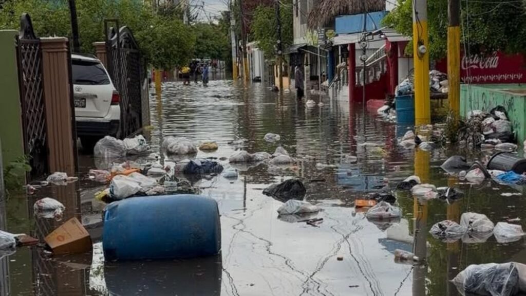 Basura sin recoger y agua acumulada agravan la situación en Madre Vieja Norte