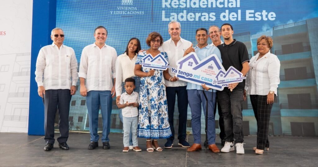 Abinader entrega 224 apartamentos con fuerte respaldo estatal y deja abiertas preguntas sobre el alcance real del plan habitacional